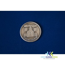 Stempel van de gemeente Pannerden opnieuw geslagen en geschonken door Goud smid P.Hendriks uit Tolkamer Coll p.Snip